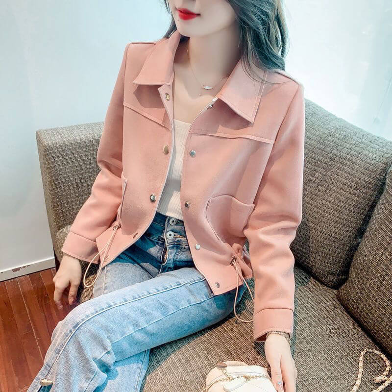 [Christmas gifts]Women's Simple Sweet Short Jacket-8