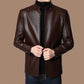 ✨New Arrival✨Men's classic leather jacket-3