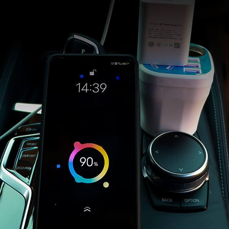 🔥Time-limited special offer💕🚗Car mounted cup type inverter converter QC charger（50%）🔥-3