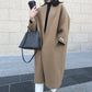 Best Gift-Winter Women's Elegant Fashion Solid Color Long Coat-2
