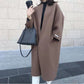 Best Gift-Winter Women's Elegant Fashion Solid Color Long Coat-5