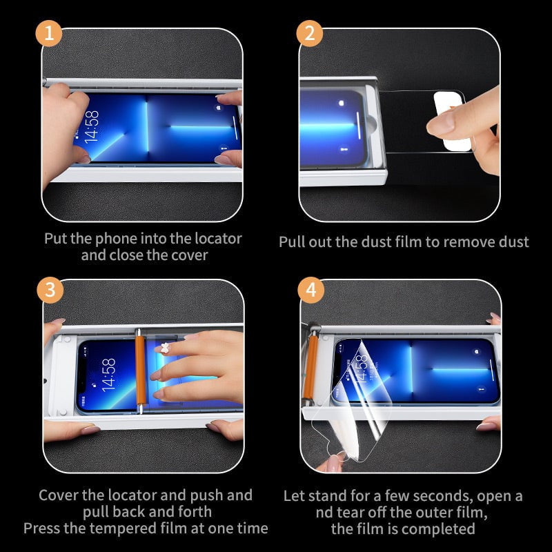 📱Invisible Artifact Screen Protector -Dust Free Without Bubbles-4