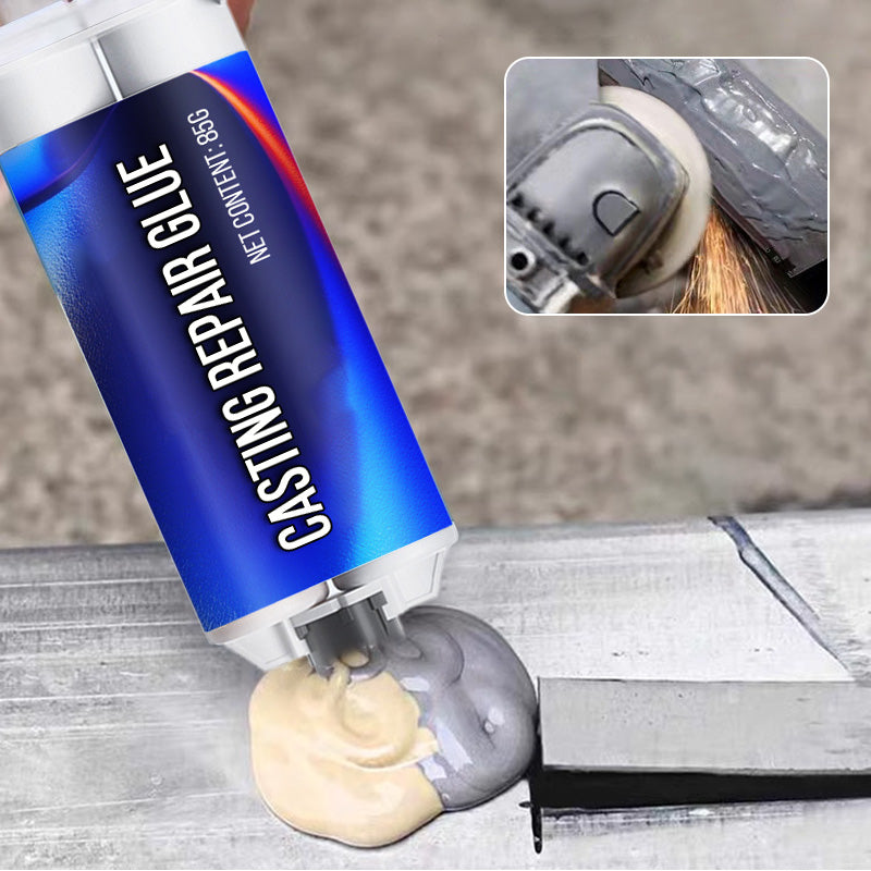 🔥Hot Sale🔥Casting Repair Glue High Temperature Resistant Liquid Metal Repair Glue-6