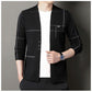 Men's Soft Warm Knitted Sweaters Cardigan-4