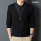 Men’s Business Casual Thermal Cardigan-8