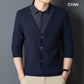 Men’s Business Casual Thermal Cardigan-9
