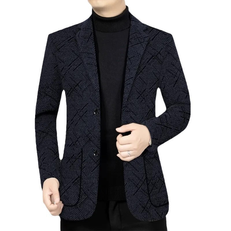 🎊Men's Classic-Fit Single-Breasted Casual Blazer-4