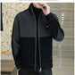 [best gift] Men's Fashion Standing Collar Plush Jacket-4