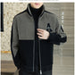 [best gift] Men's Fashion Standing Collar Plush Jacket-2