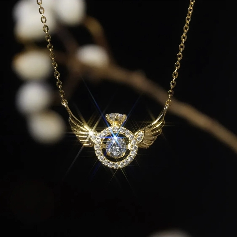 💖HOT SALE 50% OFF💖✨Angel Wings Necklace ✨Embrace Heavenly Protection, Purity, and Everlasting Love 🌟💎-8