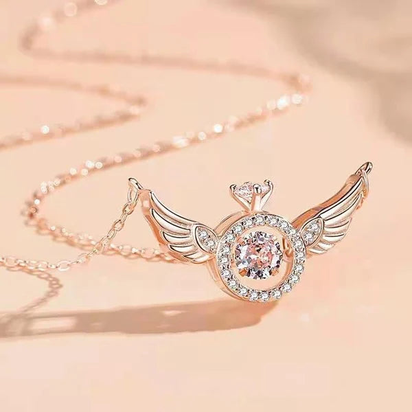 💖HOT SALE 50% OFF💖✨Angel Wings Necklace ✨Embrace Heavenly Protection, Purity, and Everlasting Love 🌟💎-7