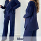 🔥Hot Sale 39% OFF🎁V-Neck Casual Slit Knitted Two-Piece Set-20