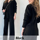 🔥Hot Sale 39% OFF🎁V-Neck Casual Slit Knitted Two-Piece Set-16