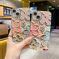 💕Limited time 50% off🔥Oil Painting Flower iPhone Case with Lens Protector Film-6