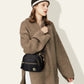 👜 New Arrival-✨Classic Multifunctional Compartments Adjustable Wide Shoulder Strap PU Leather Crossbody Bag-5