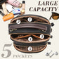 👜 New Arrival-✨Classic Multifunctional Compartments Adjustable Wide Shoulder Strap PU Leather Crossbody Bag-4