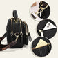 👜 New Arrival-✨Classic Multifunctional Compartments Adjustable Wide Shoulder Strap PU Leather Crossbody Bag-7