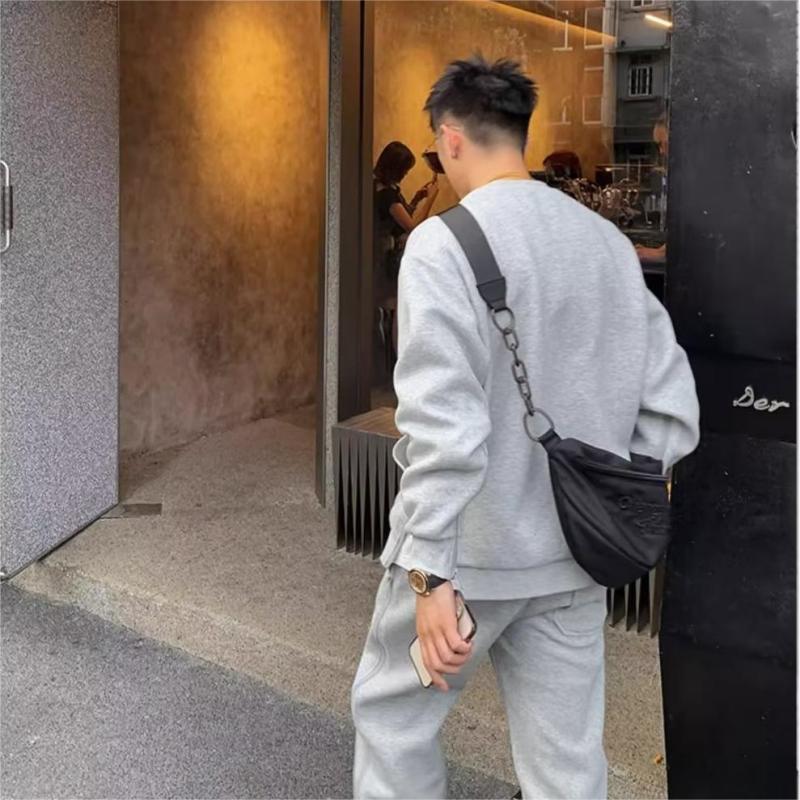 🔥𝑬𝒂𝒓𝒍𝒚 𝑩𝒍𝒂𝒄𝒌 𝑭𝒓𝒊𝒅𝒂𝒚 𝑺𝒂𝒍𝒆🔥Men's Fashion Casual Crew Neck Sweatshirt Set-5