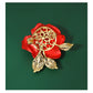 🎄【Christmas Carnival】🎁✨High-Quality Enameled Rose Brooch-5