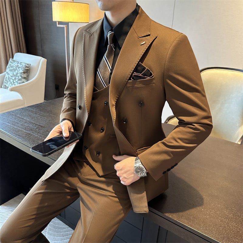🎁Men’s Slim Fit Formal Suit-Elegant and slim fit - showcase men's confident charm!🎁-1
