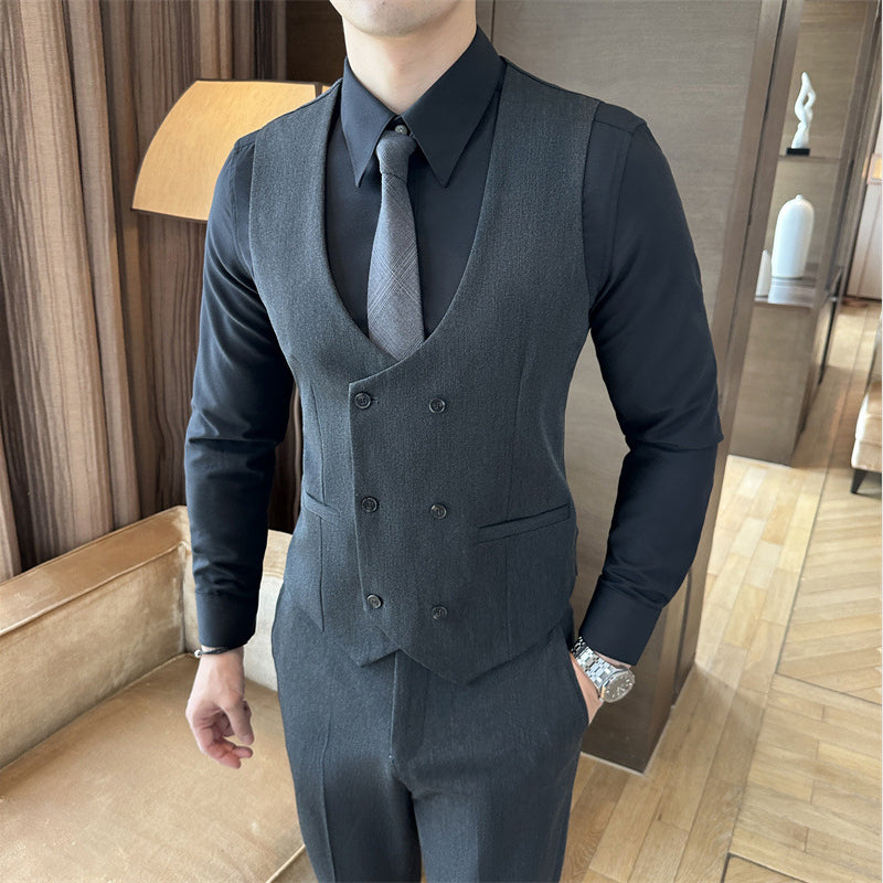 🎁Men’s Slim Fit Formal Suit-Elegant and slim fit - showcase men's confident charm!🎁-6