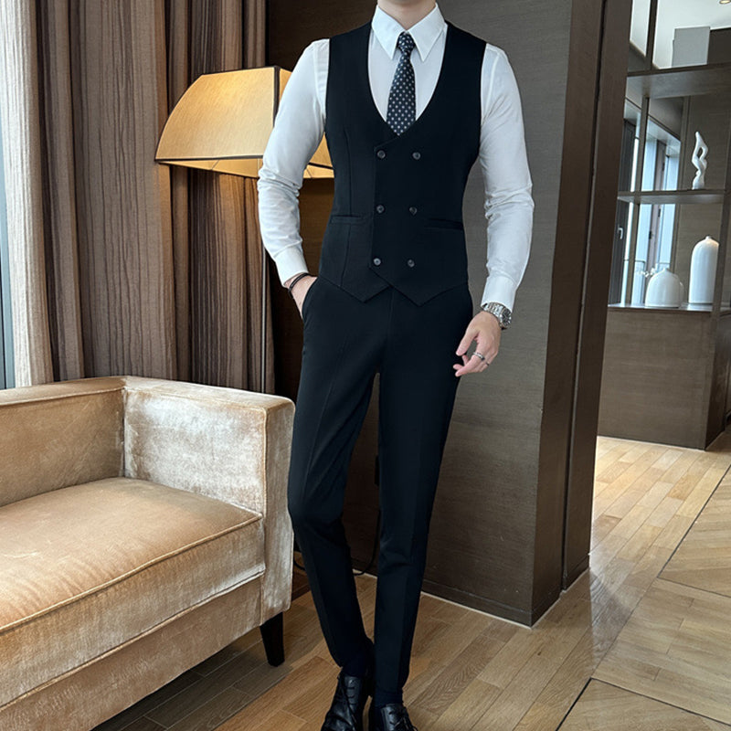 🎁Men’s Slim Fit Formal Suit-Elegant and slim fit - showcase men's confident charm!🎁-8