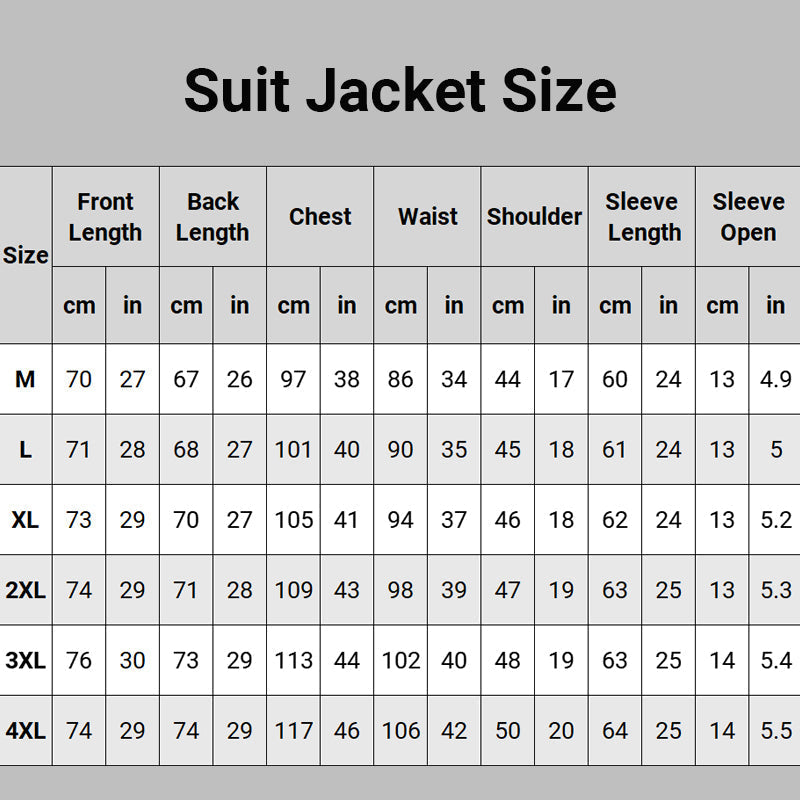 🎁Men’s Slim Fit Formal Suit-Elegant and slim fit - showcase men's confident charm!🎁-10
