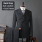 🎁Men’s Slim Fit Formal Suit-Elegant and slim fit - showcase men's confident charm!🎁-16
