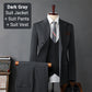 🎁Men’s Slim Fit Formal Suit-Elegant and slim fit - showcase men's confident charm!🎁-20