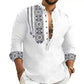 🎉Hot Sale 50% OFF🎉Long-sleeved Stand Collar Casual Shirt for Men-4