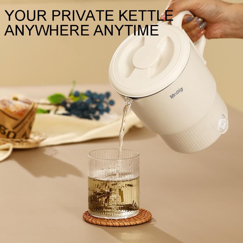 💥 Hot sale 50% OFF🔥Multifunctional Foldable Stainless Steel Electric Pot/ Kettle-1