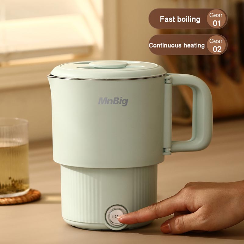 💥 Hot sale 50% OFF🔥Multifunctional Foldable Stainless Steel Electric Pot/ Kettle-4