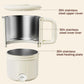💥 Hot sale 50% OFF🔥Multifunctional Foldable Stainless Steel Electric Pot/ Kettle-11