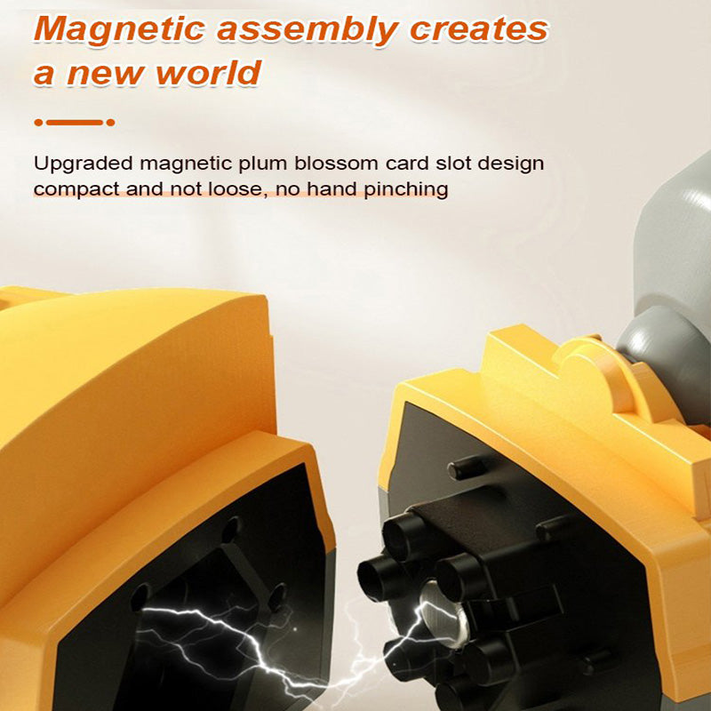 🎁Hot Sale⏳Magnetic Transform Engineering Car Assembled Toys-6