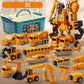 🎁Hot Sale⏳Magnetic Transform Engineering Car Assembled Toys-10