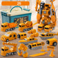 🎁Hot Sale⏳Magnetic Transform Engineering Car Assembled Toys-9