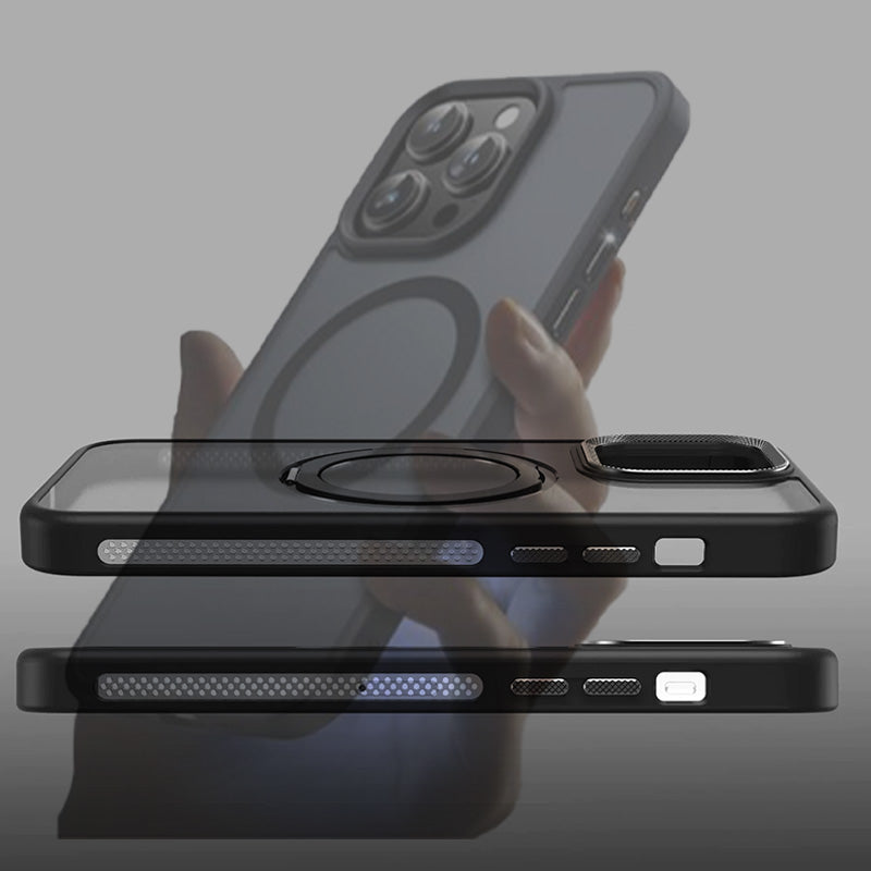 💥Limited time 50% off🔥Rotating Stand Anti Drop Magnetic Phone Case For iPhone-2