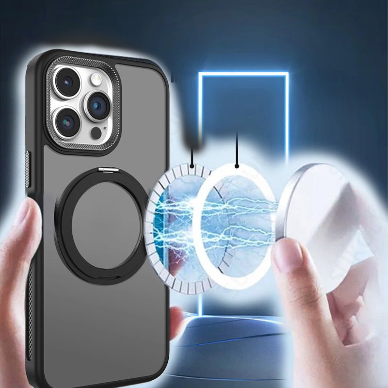💥Limited time 50% off🔥Rotating Stand Anti Drop Magnetic Phone Case For iPhone-3