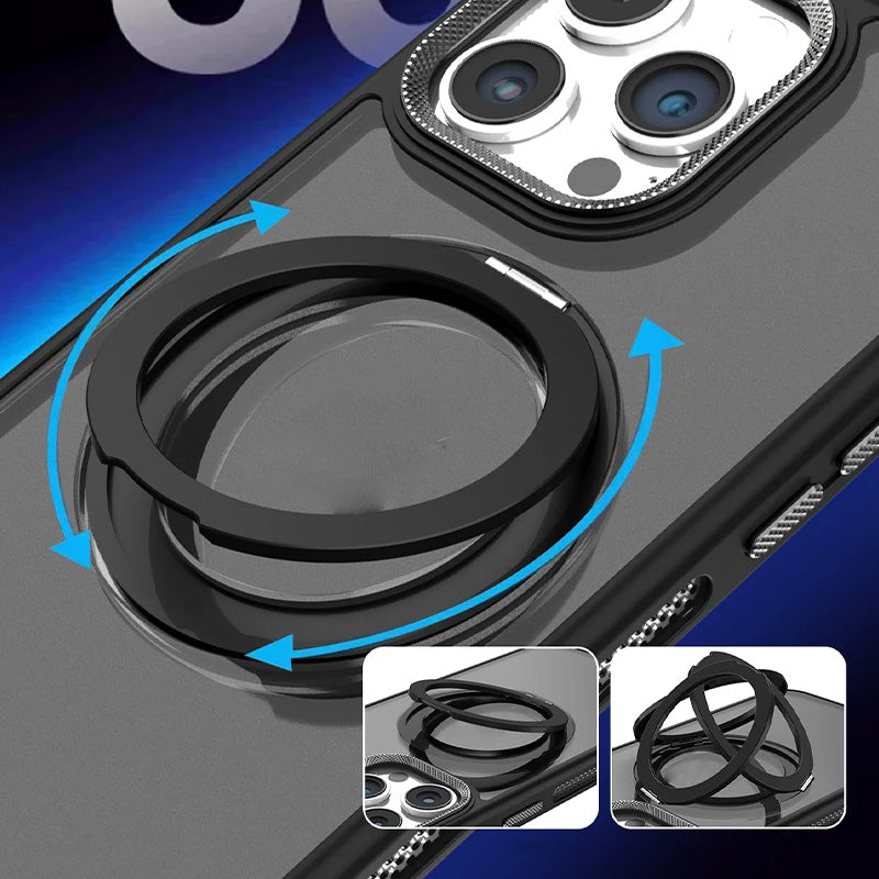 💥Limited time 50% off🔥Rotating Stand Anti Drop Magnetic Phone Case For iPhone-4