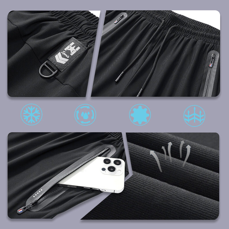 ✨New Arrival✨Plus Size Stretch Quick Dry Sweatpants for Men-6