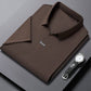 🔥Men’s Casual Lapel Breathable Wrinkle-free T-shirt-21