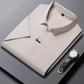 🔥Men’s Casual Lapel Breathable Wrinkle-free T-shirt-16