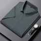 🔥Men’s Casual Lapel Breathable Wrinkle-free T-shirt-18