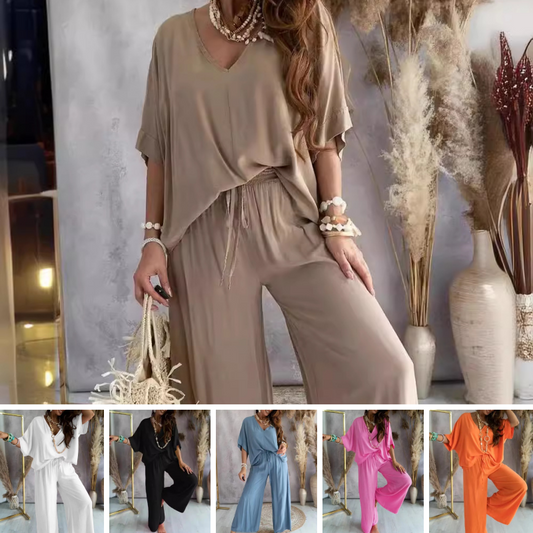 😍Half Price Limited Time Sale🔥Women’s Casual Loose Solid Color Suit