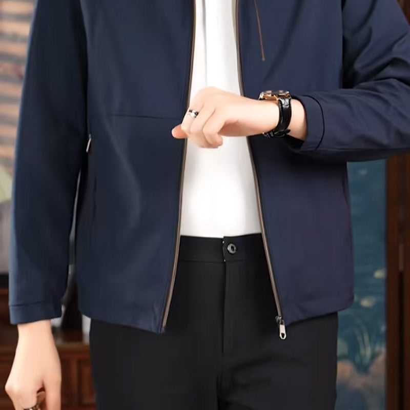 ✨New Arrival✨Casual Zipper Jacket for Middle-Aged Men-3