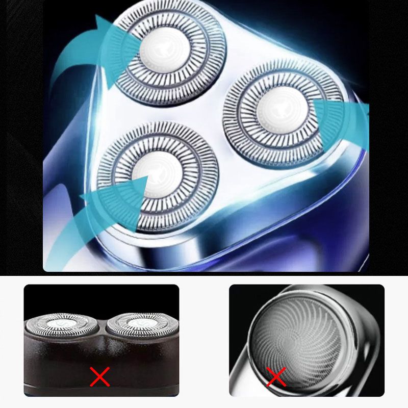 🔥Black Friday Sale🔥Three-head Portable Electric Shaver-1