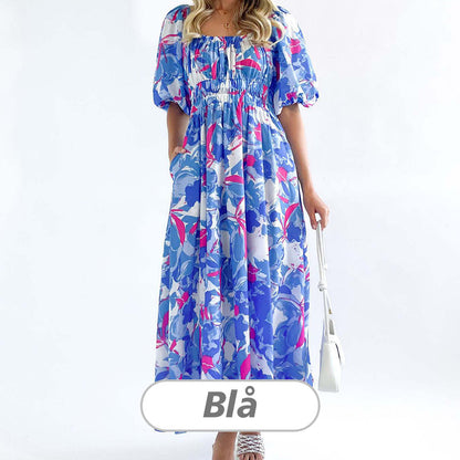 Women's summer dress with floral pattern✈️📦Buy 2 free shipping