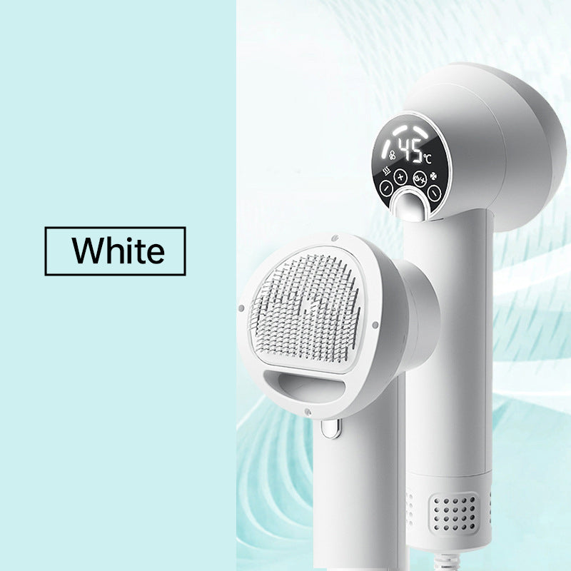 🎁Limited Time 40% OFF⏳&Free Shipping🔥Low Noise Pet Hair Dryer with Slicker Brush-9