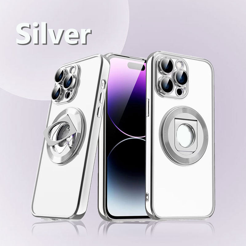 Magnetic Shockproof Phone Case with Rotatable Stand-12