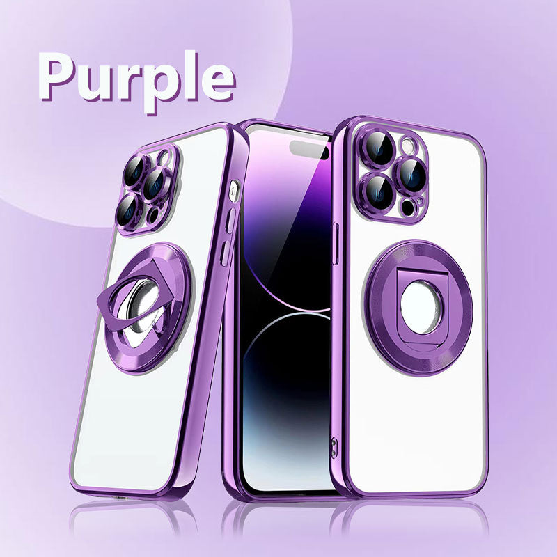 Magnetic Shockproof Phone Case with Rotatable Stand-11